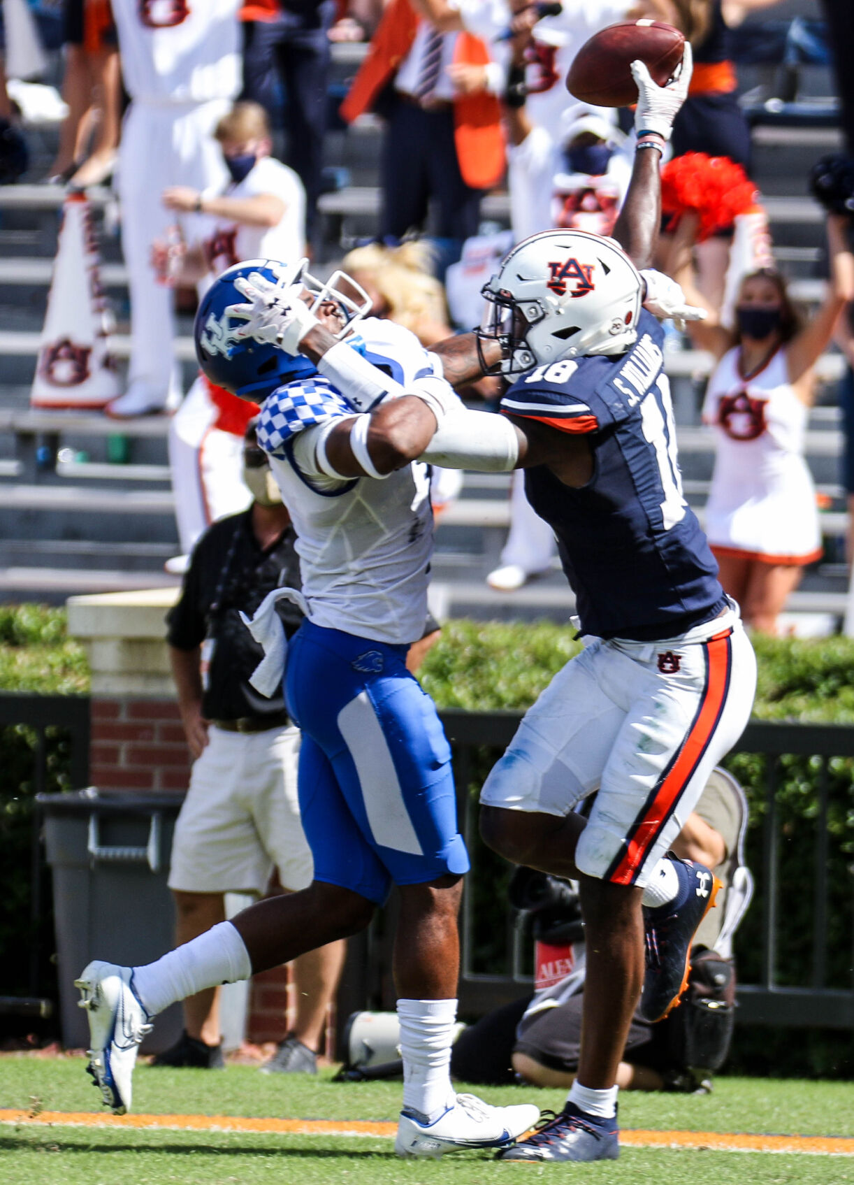 Auburn vs. Kentucky football